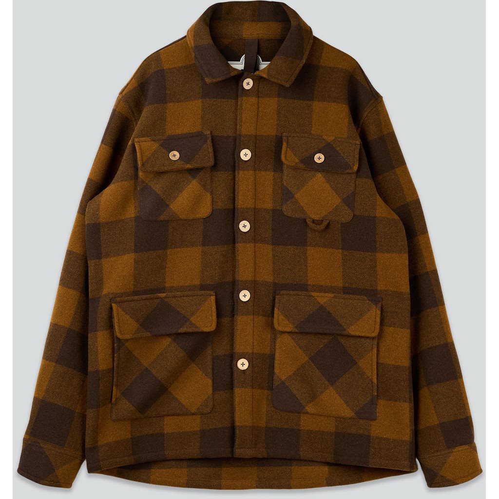 Birler Jacket Wool Monk's Robe
