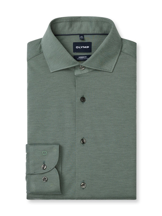 Bodyfit Japanese Knit Groen