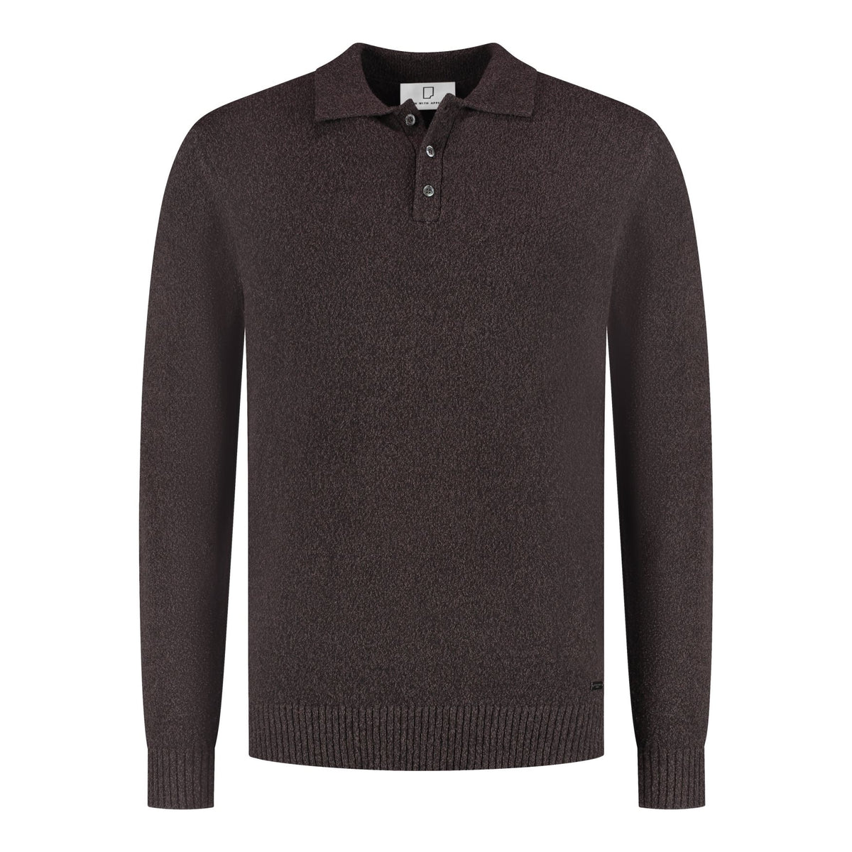 Bryce Polo Pullover Coffee