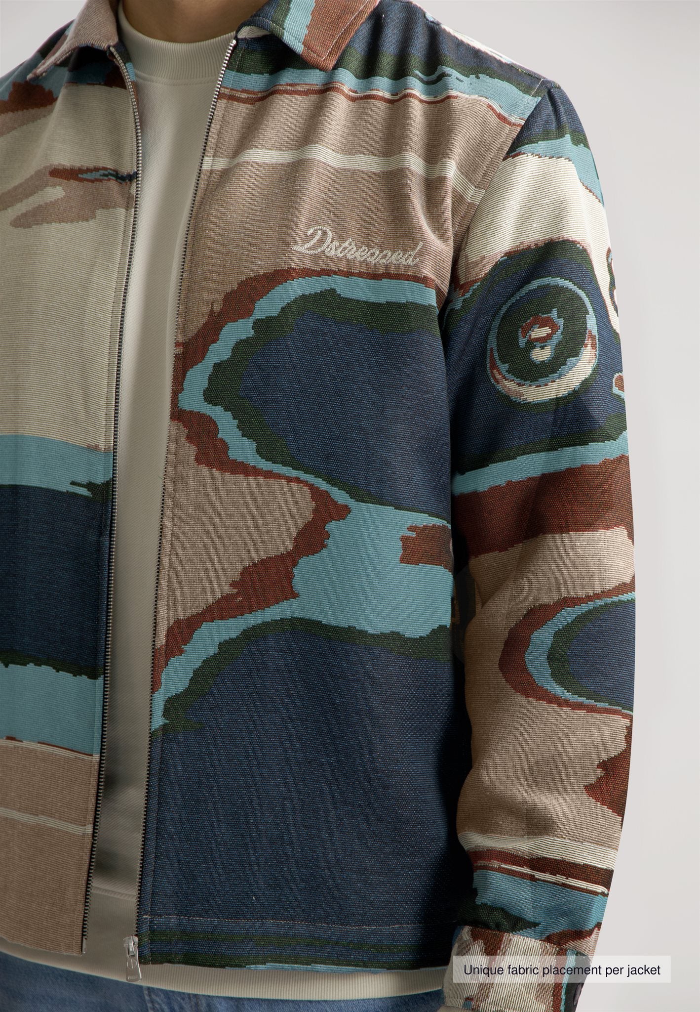 Carter Jacket Blue Fusion