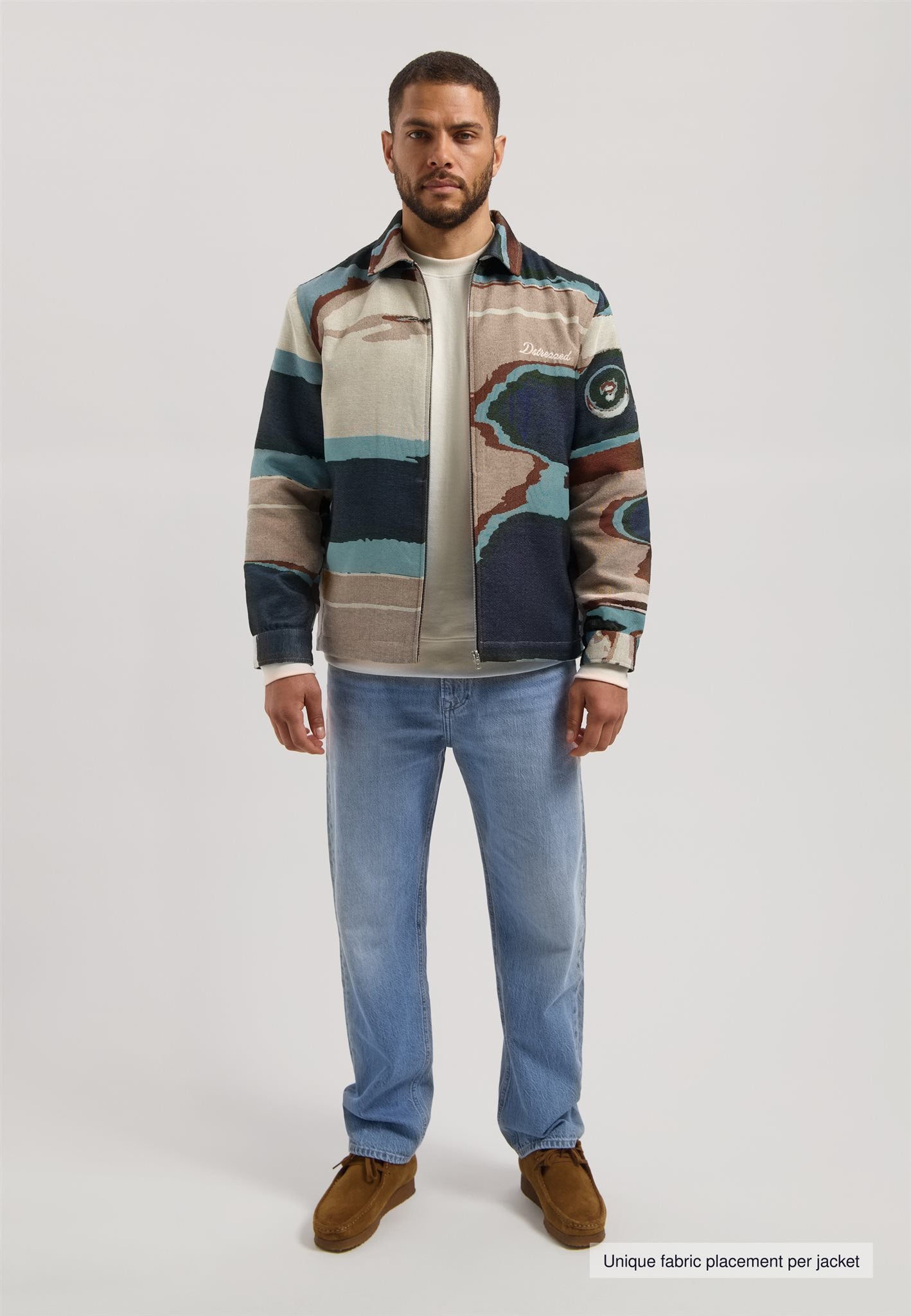 Carter Jacket Blue Fusion