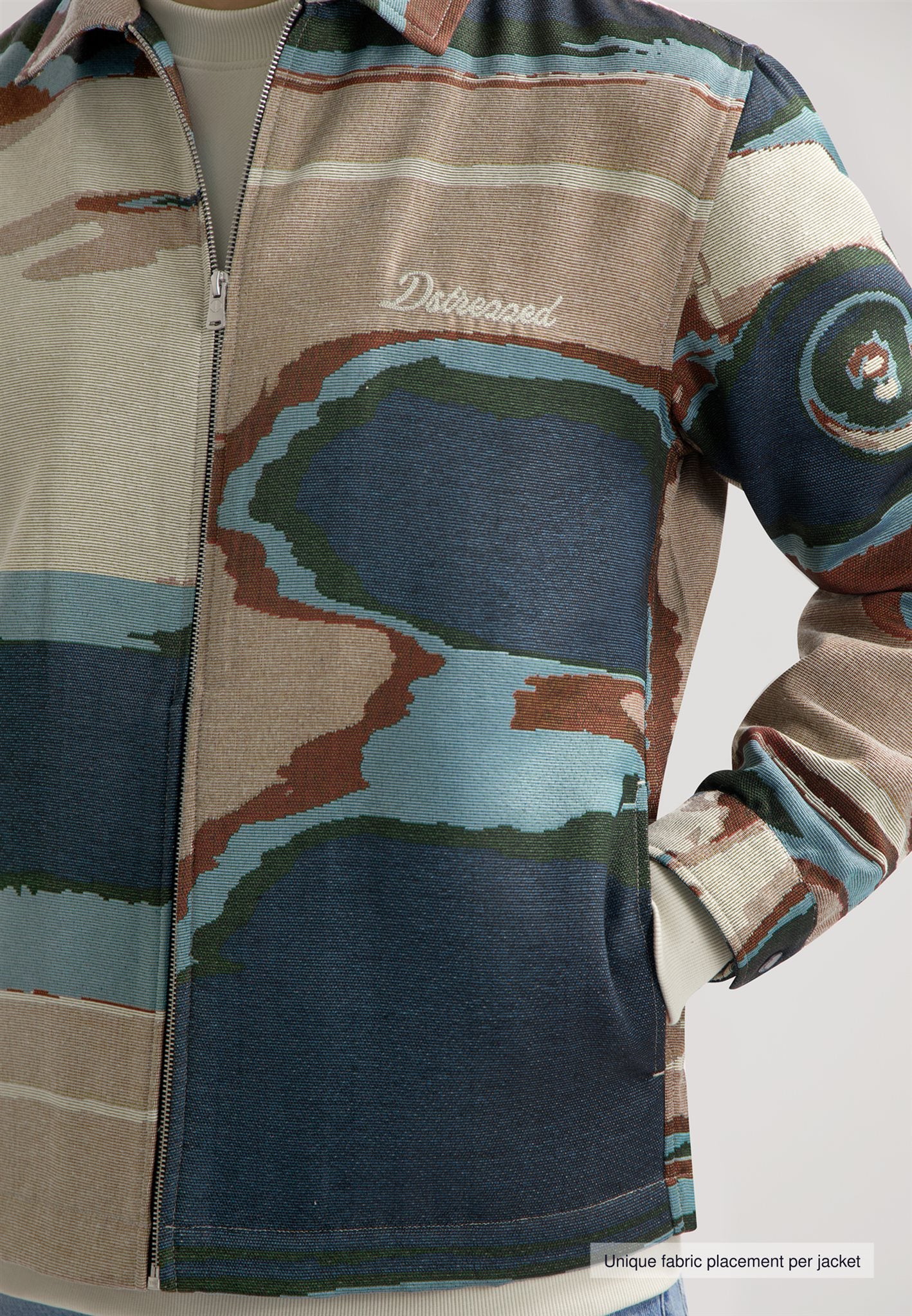 Carter Jacket Blue Fusion