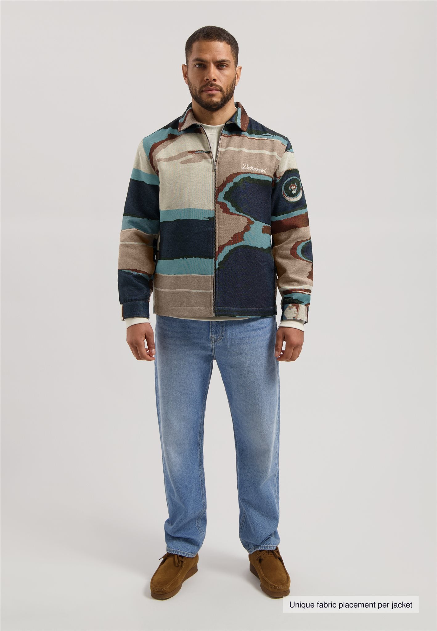 Carter Jacket Blue Fusion