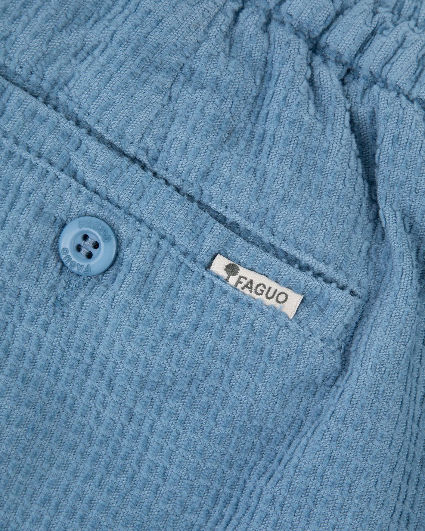 Chevre Short Woven Blue