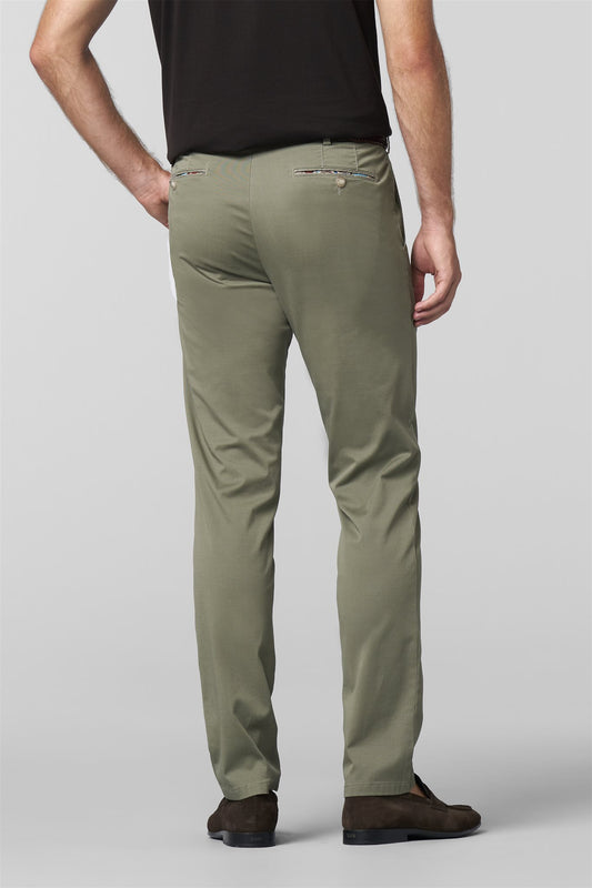 Chino Bonn Fine Print Groen