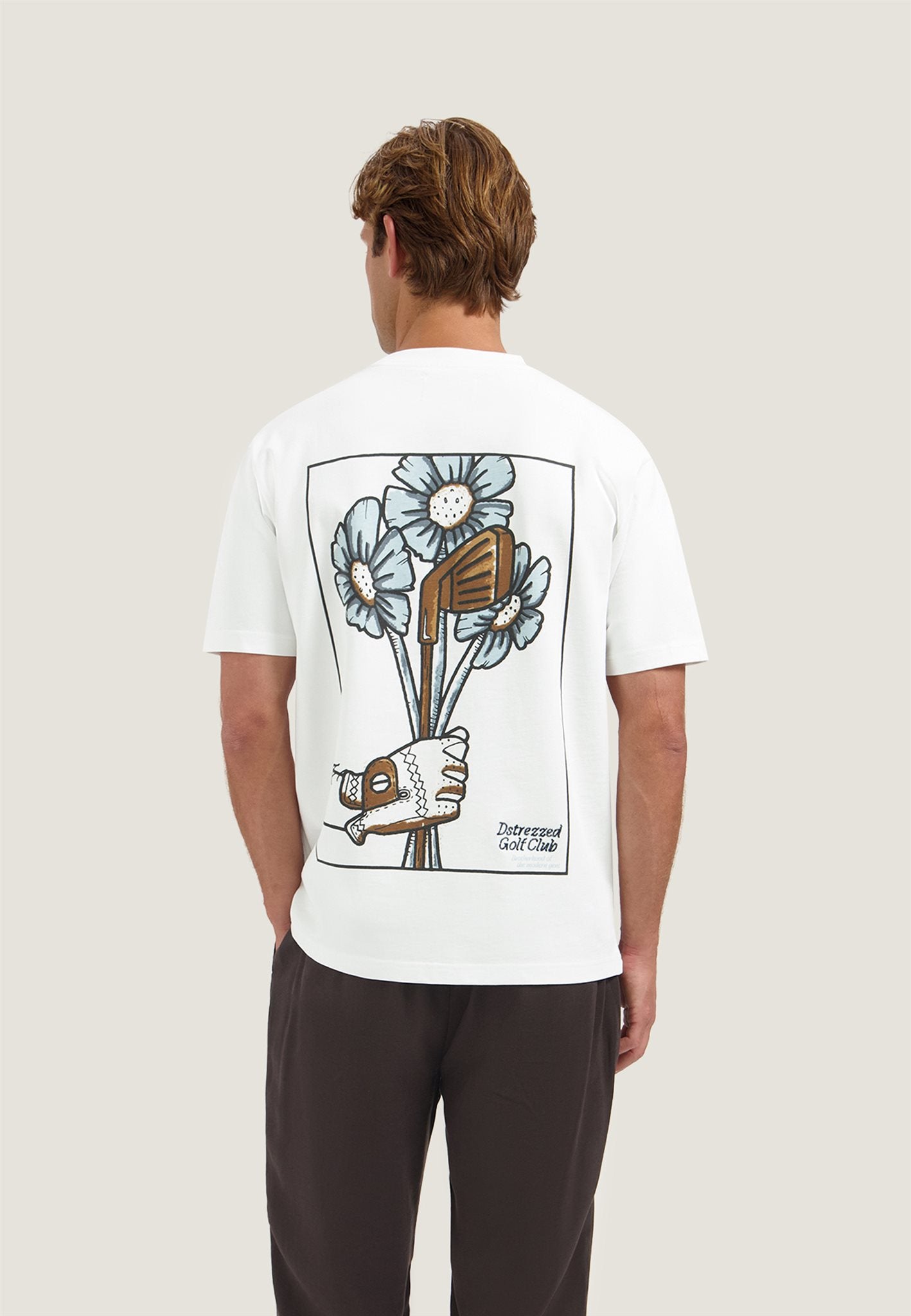 Collin Artwork Tee White