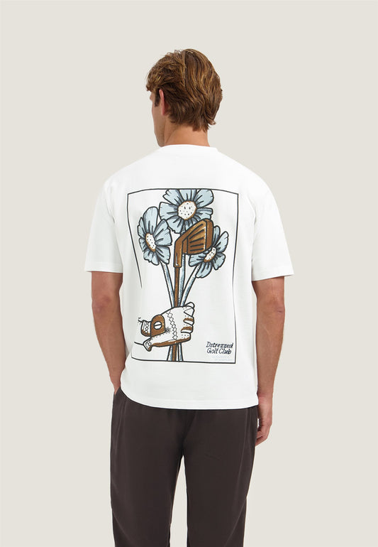 Collin Artwork Tee White