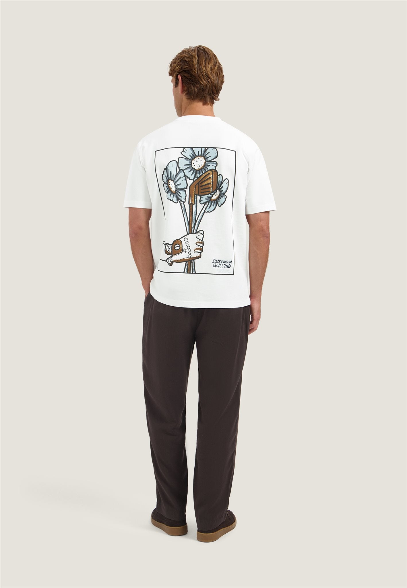 Collin Artwork Tee White