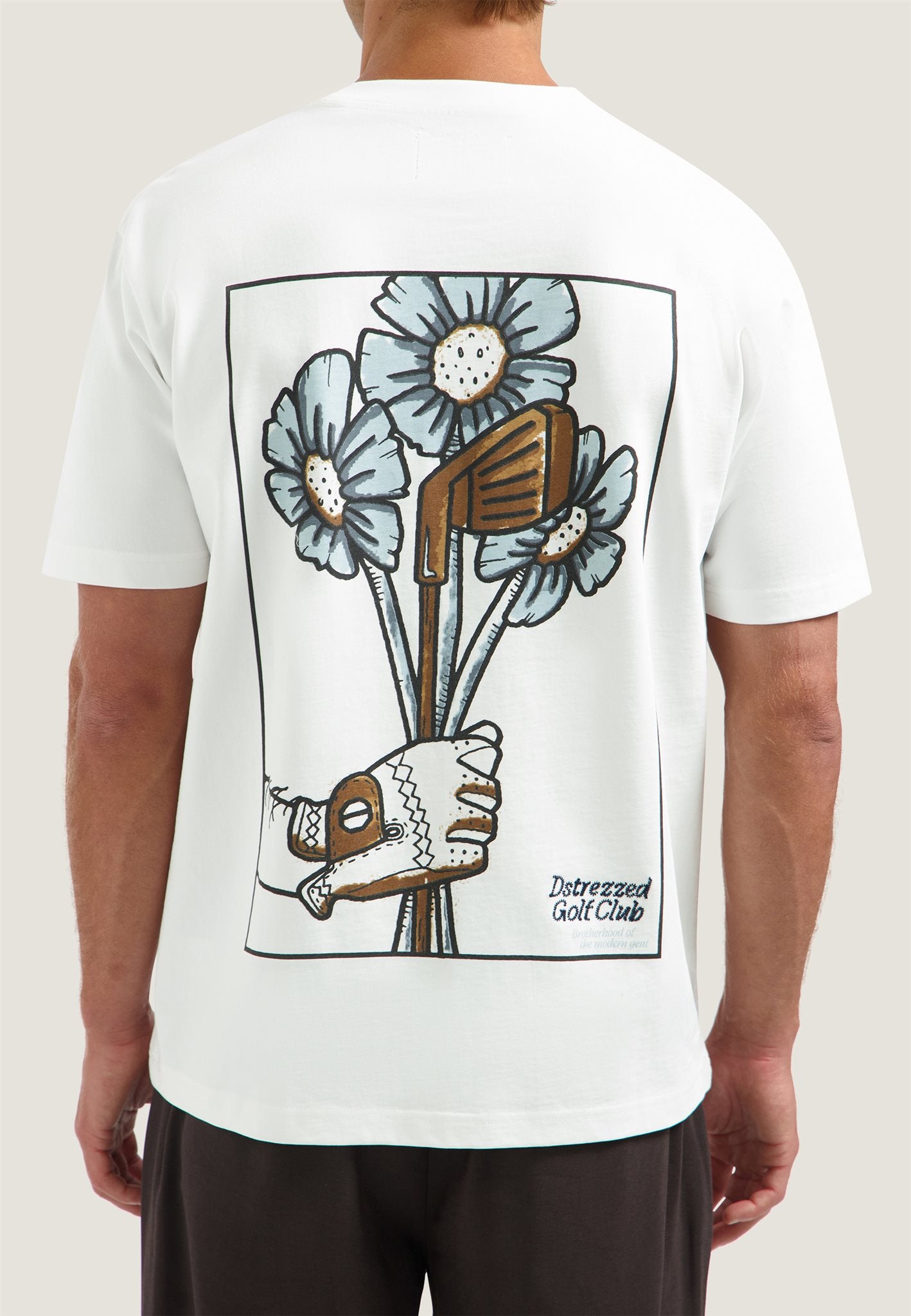 Collin Artwork Tee White