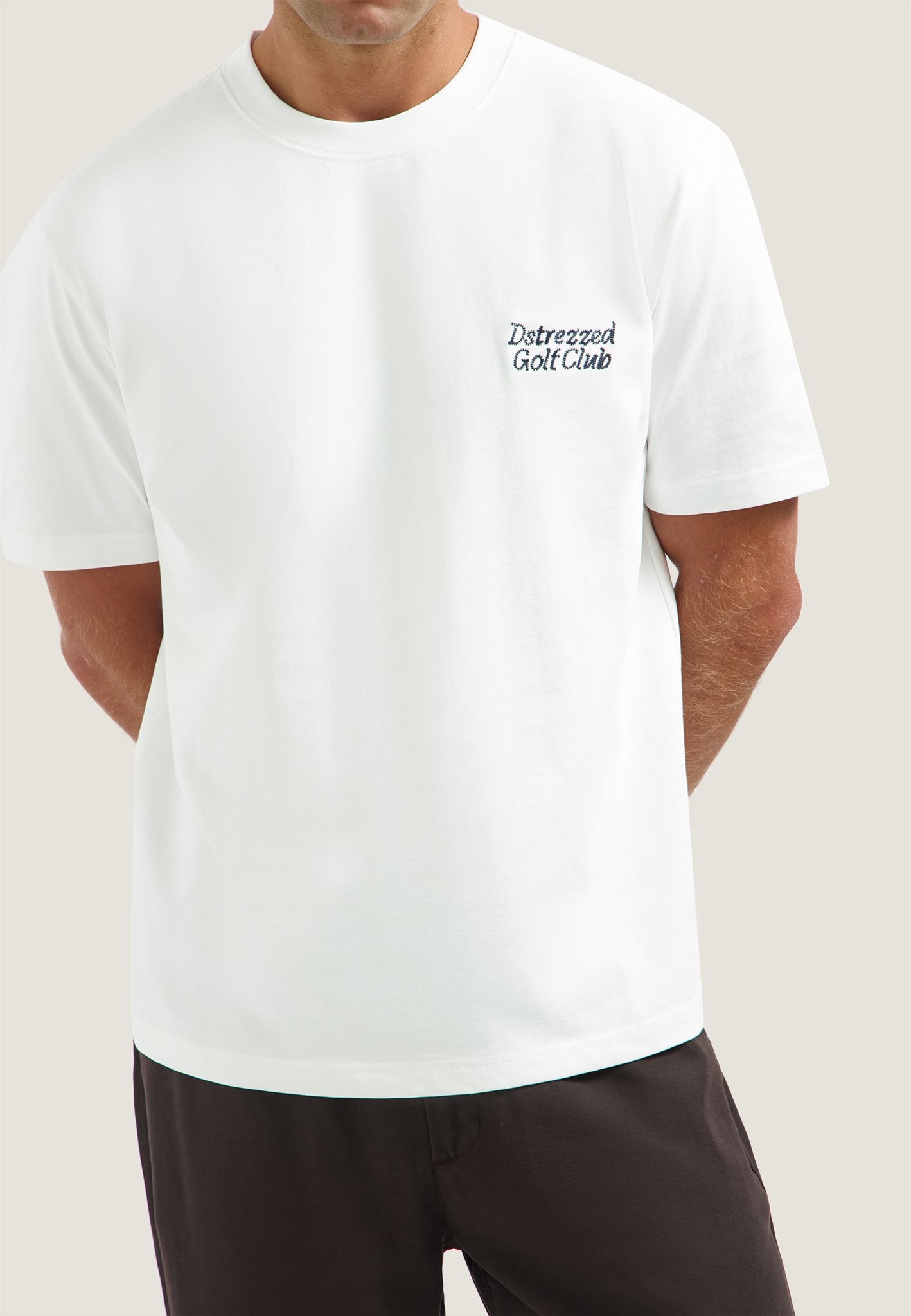 Collin Artwork Tee White