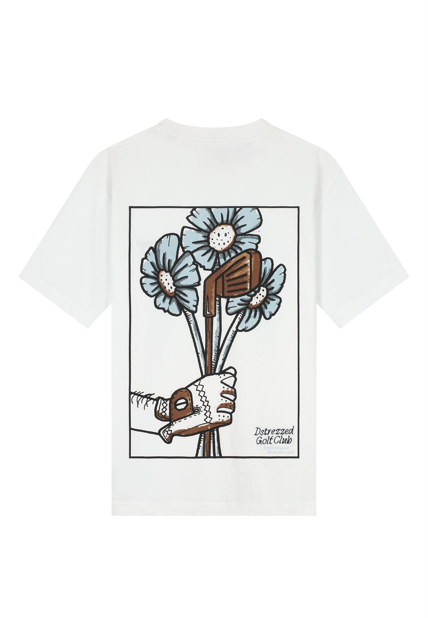 Collin Artwork Tee White