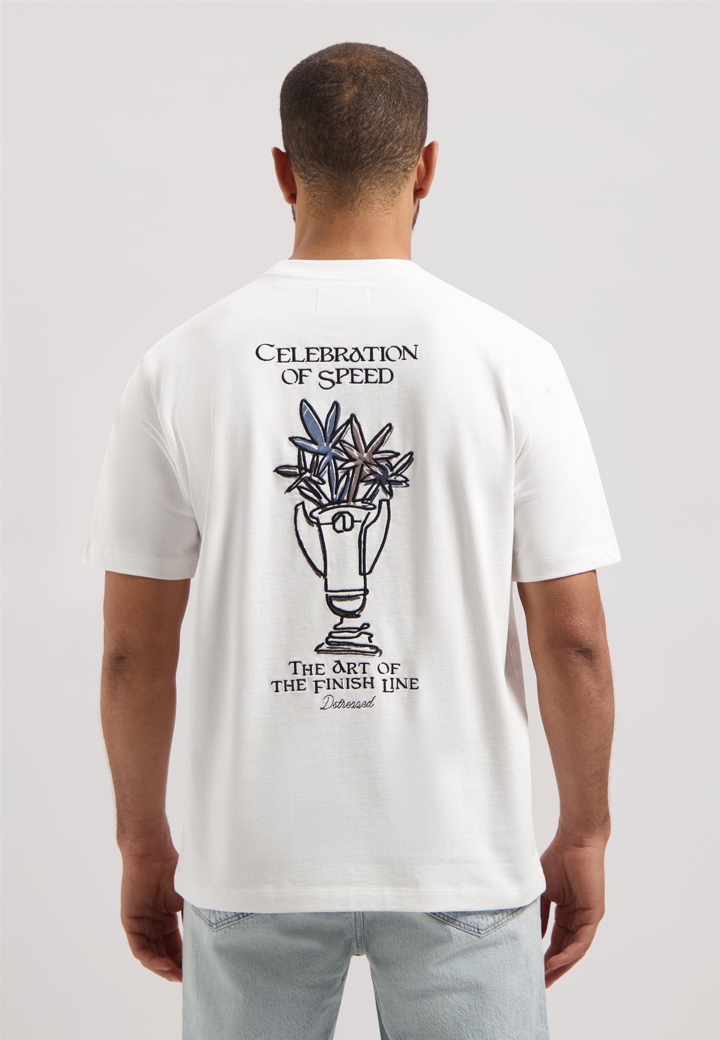 Collin Artwork Tee white