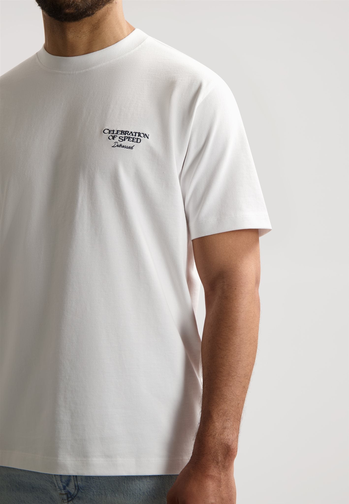 Collin Artwork Tee white