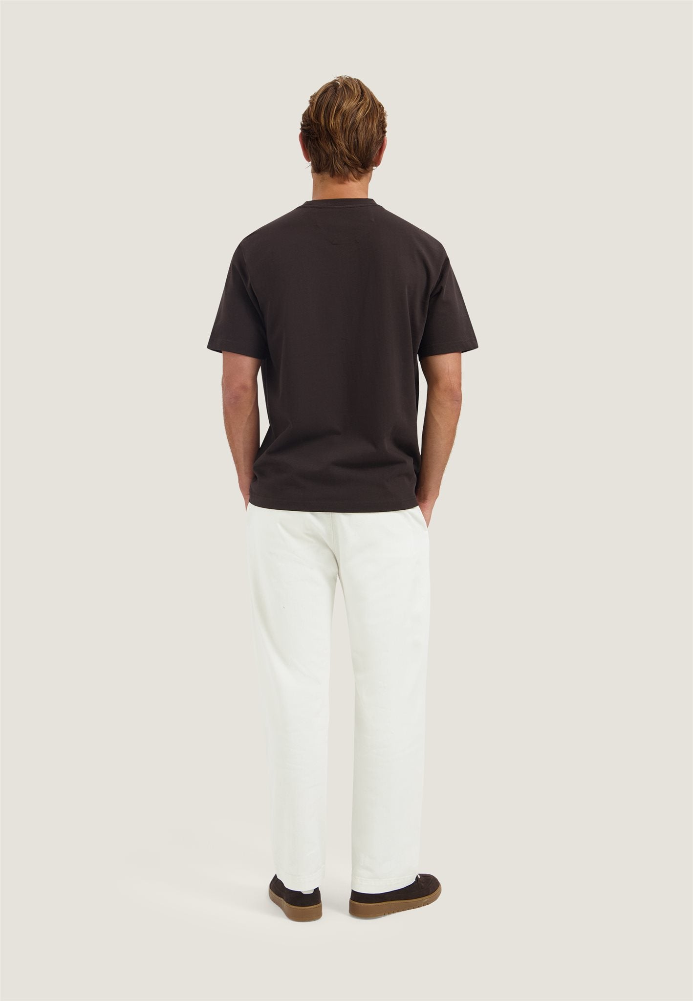 Collin SS Tee Dark Brown