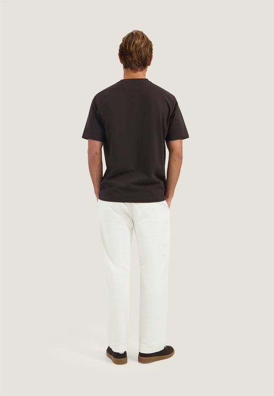 Collin SS Tee Dark Brown