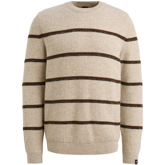 Crewneck Cotton/Wool Stripe