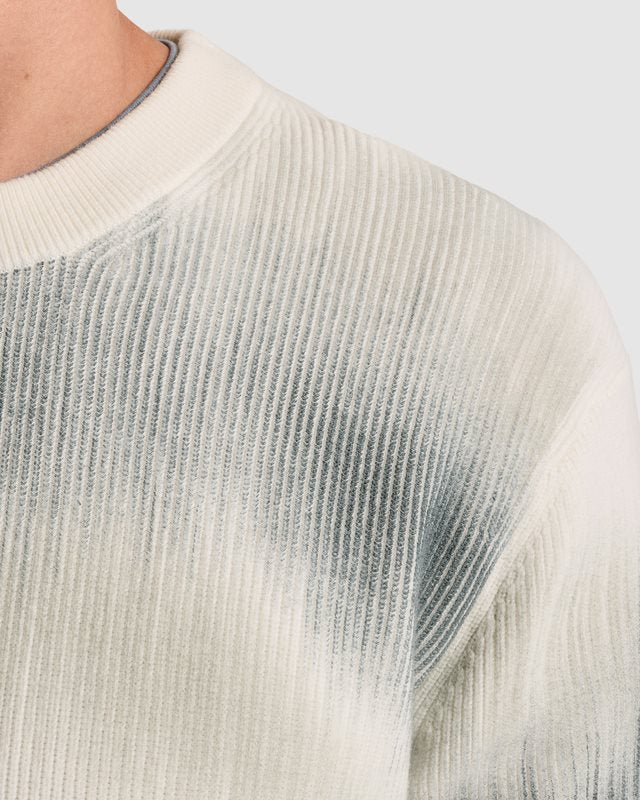 Crewneck White Down