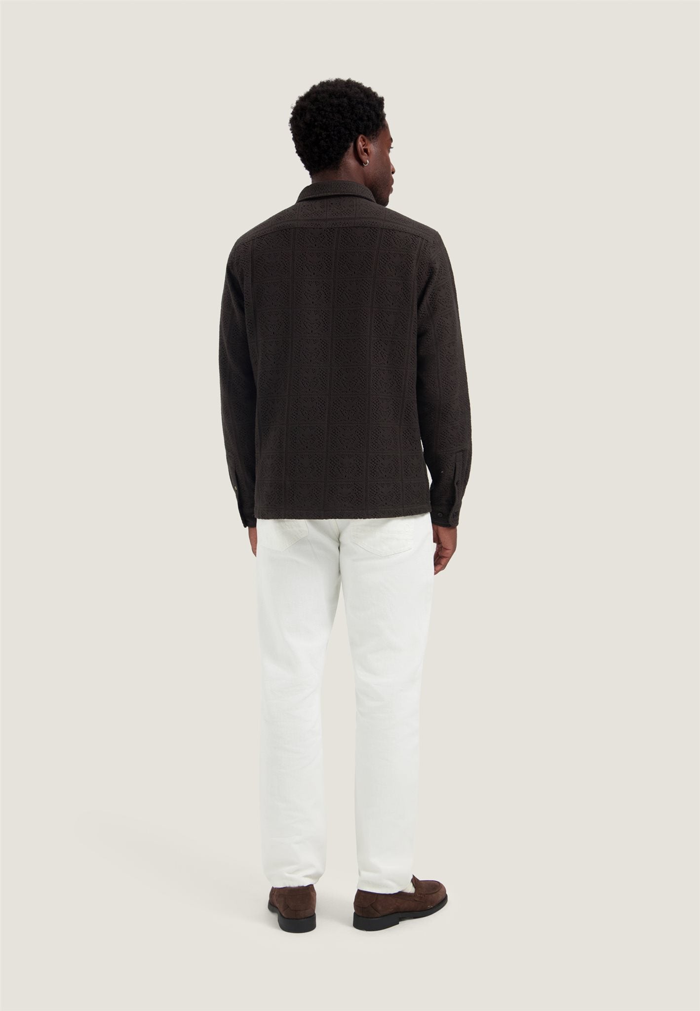 Delan Shirt Dark Brown