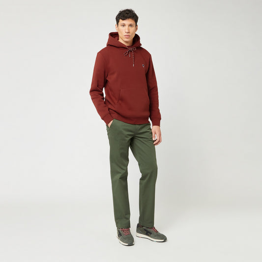 Dirac Hooded Sweat Bordeaux
