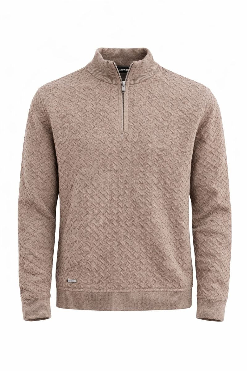 Drake Halfzip Tabacco