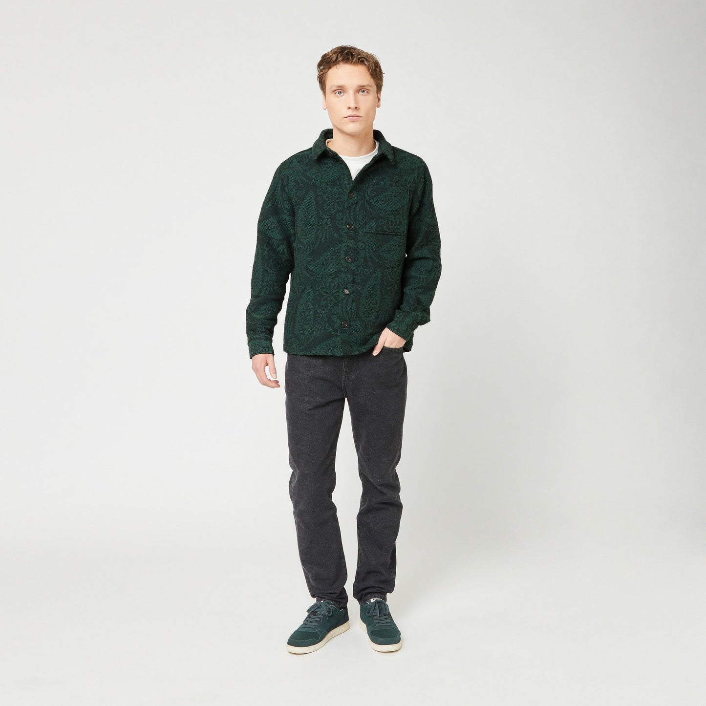 Gastine Overshirt Woven Green
