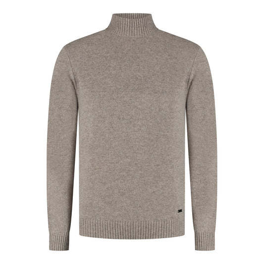 Gregg Pull Mockneck Sand