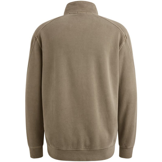 Halfzip Peached Overdye Brindl
