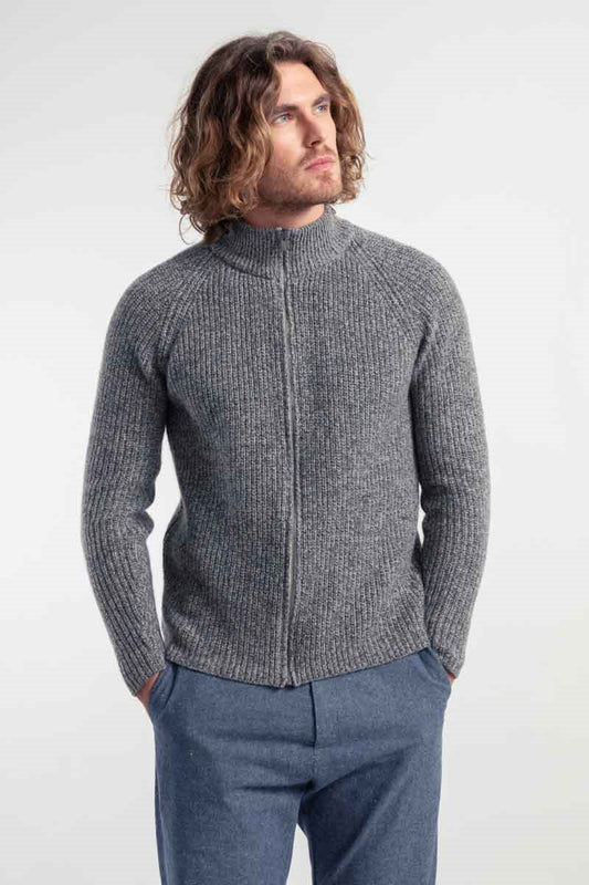 Ippolito Cashmere Grey Carbone