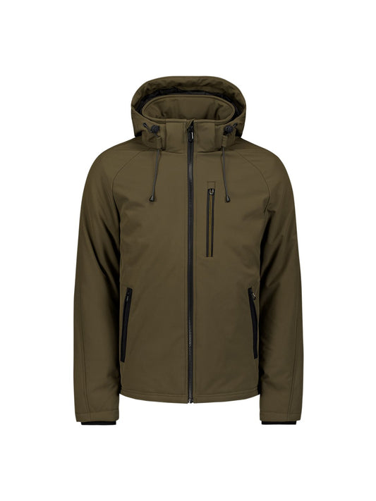 Jack Hooded Sofsthell Taupe