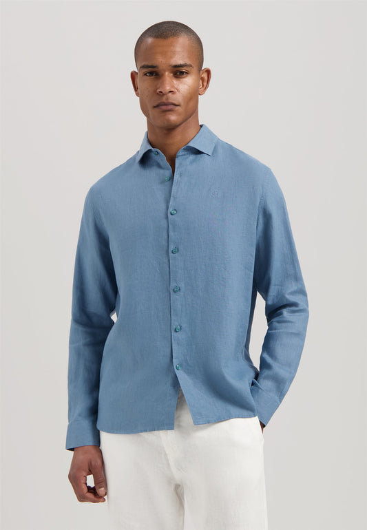 Jagger Shirt Linen Provincial