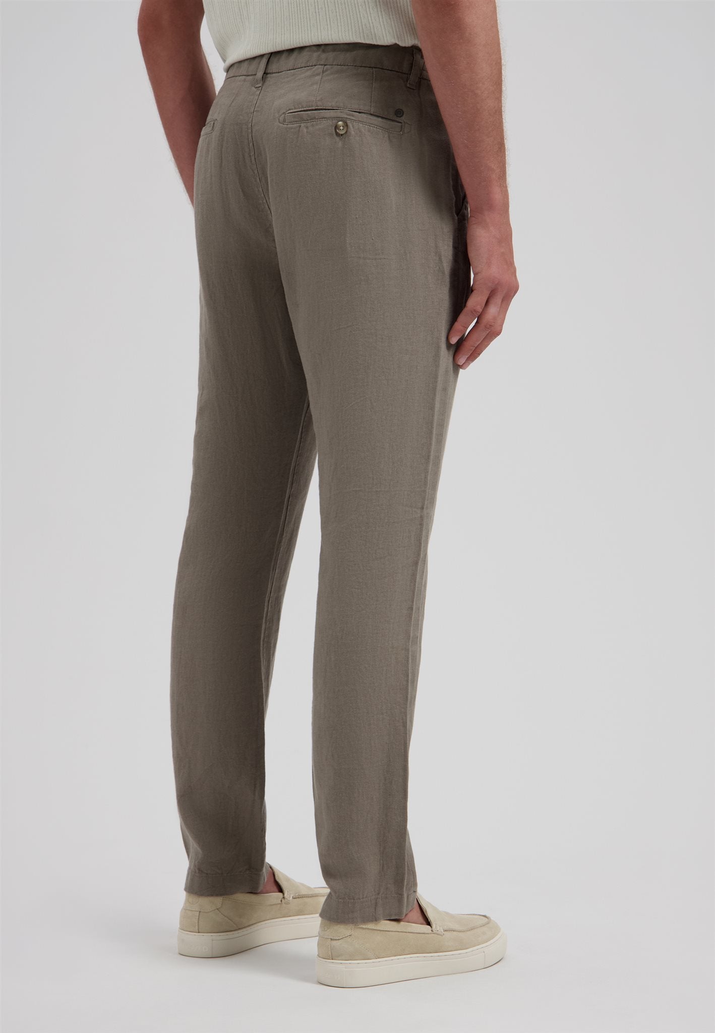 James Beach Pant Grey Brown