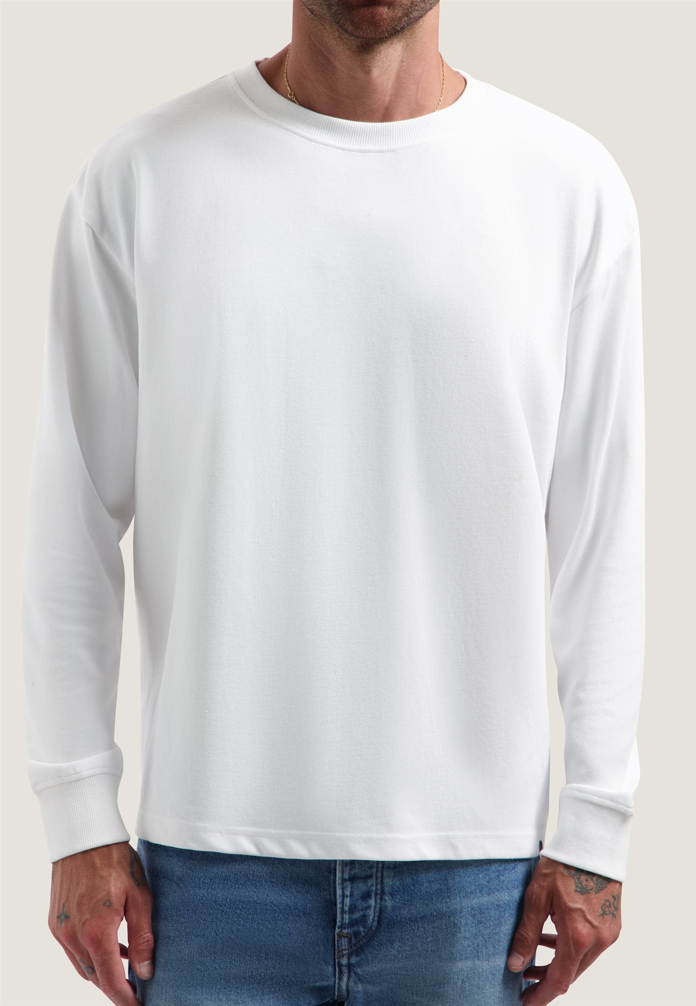 Kole Longsleeve White