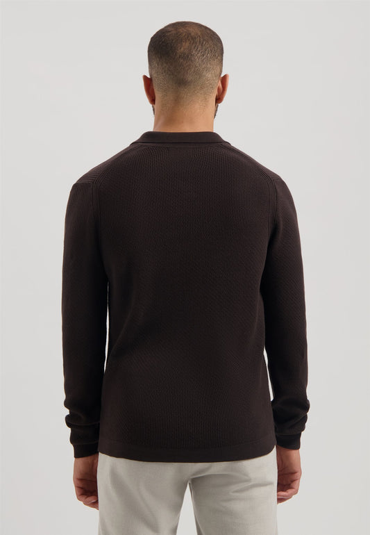 Kostas Polo Dark Brown