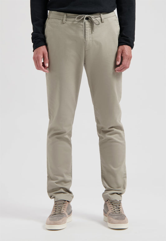 Lancaster Twill Chino Elephant