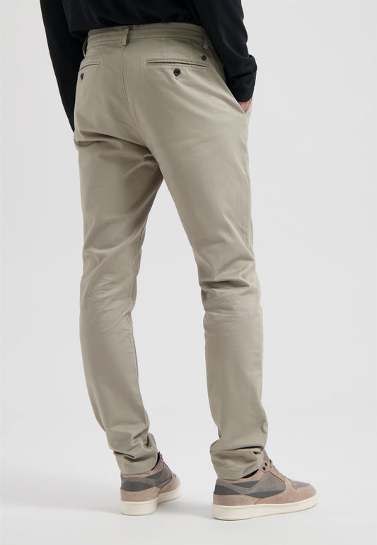 Lancaster Twill Chino Elephant
