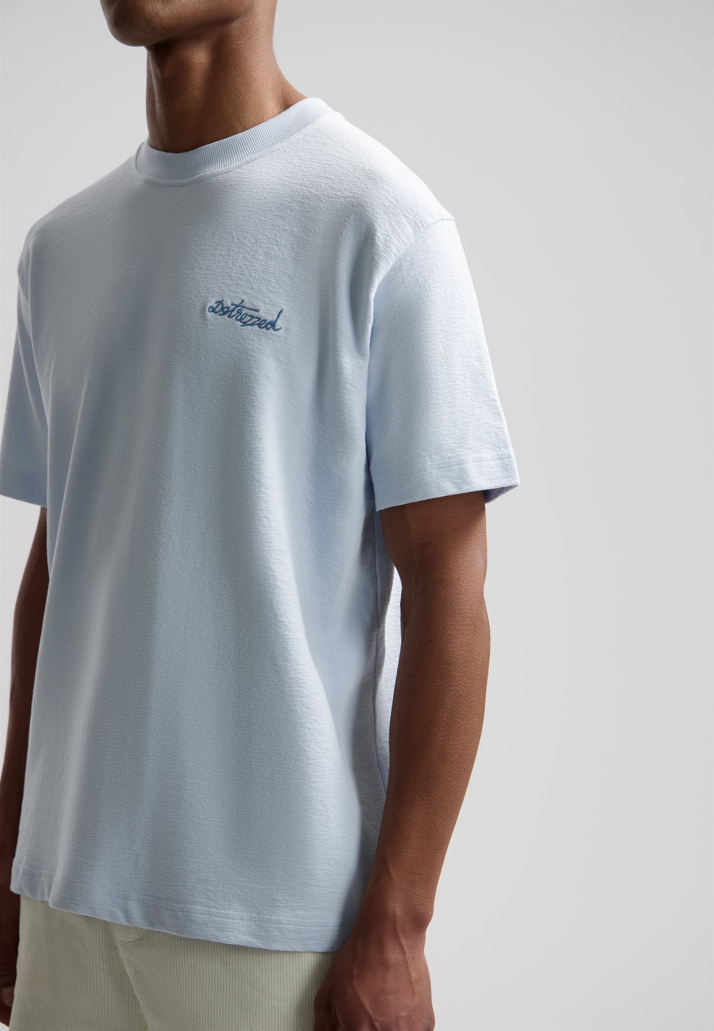 Lasse Graphic Tee Light Blue
