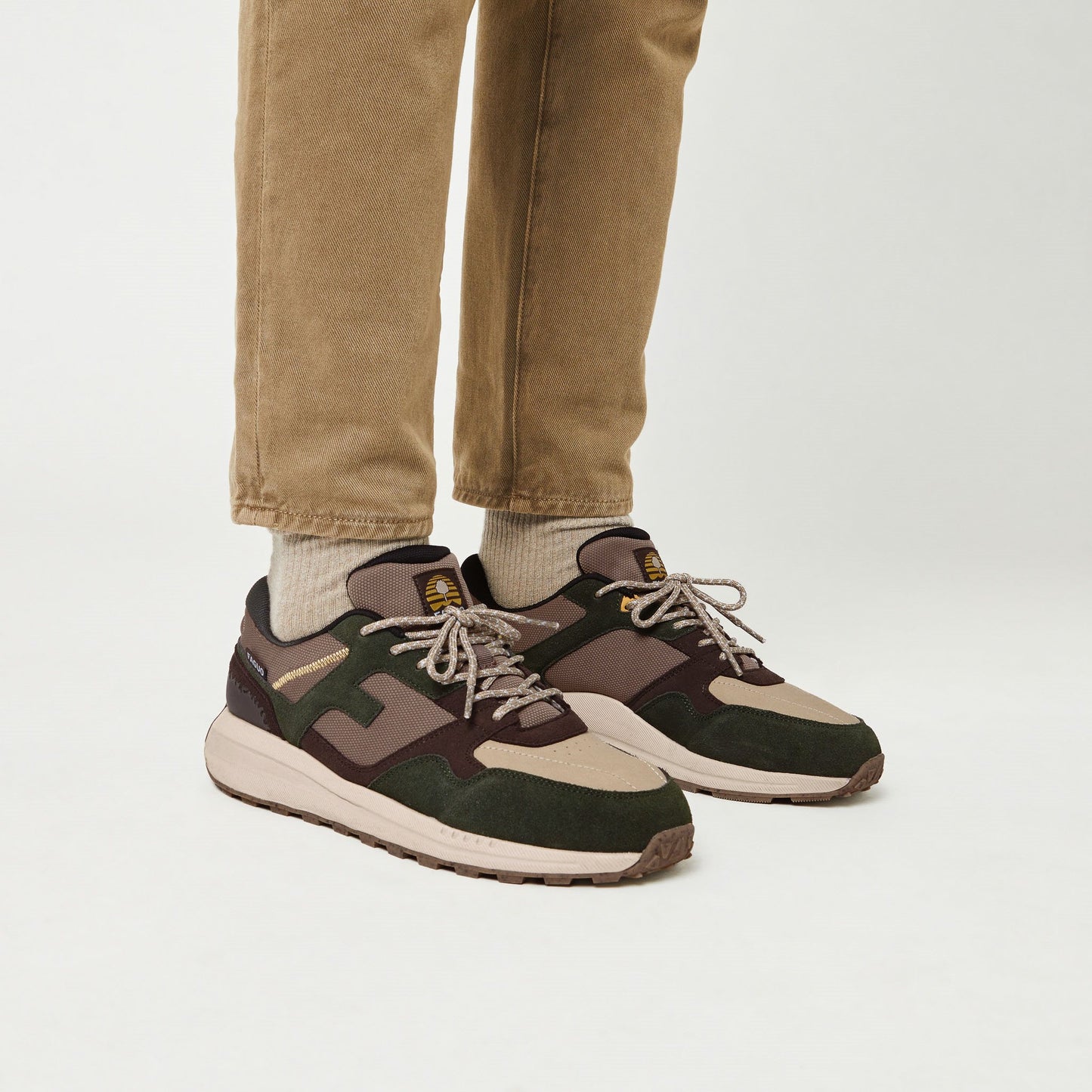 Limwood Running Suede Green