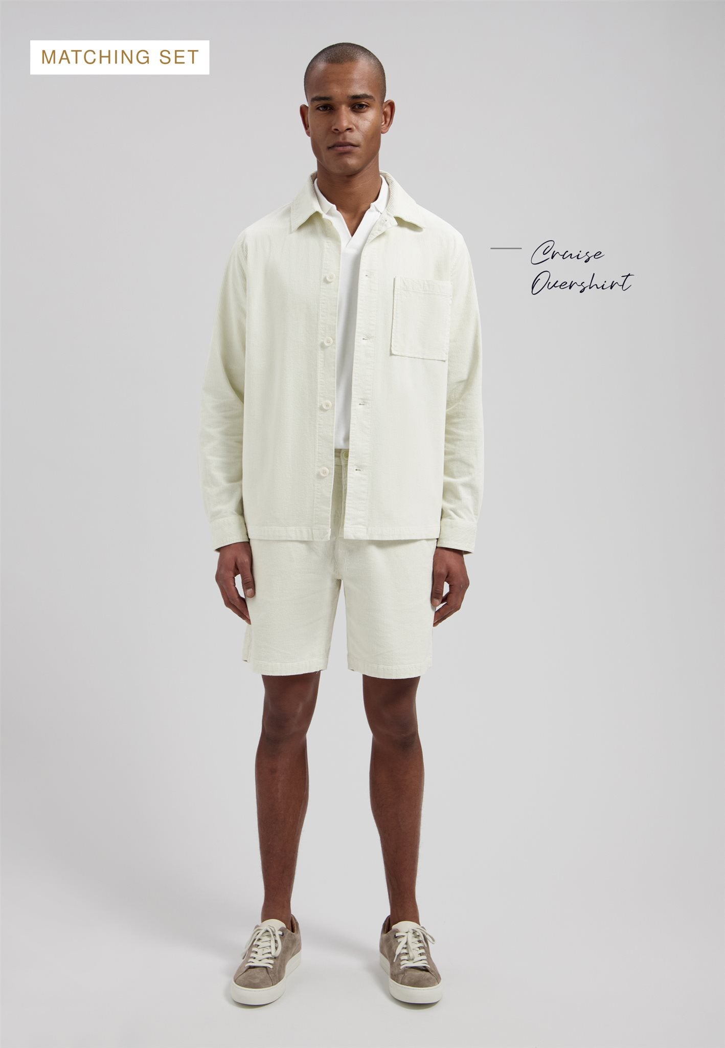 Logan Shorts Silver Birch