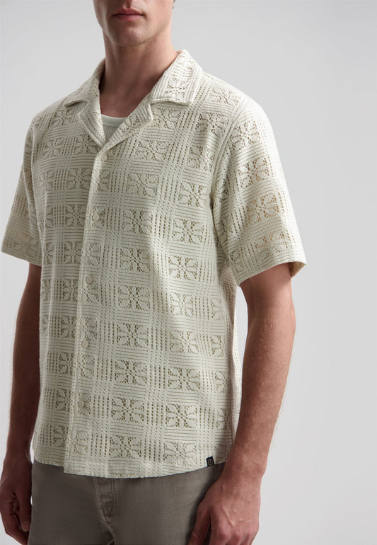 Luca Resort Shirt Silver Birch