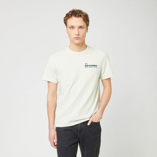 Lugny T-shirt Backprint Ecru