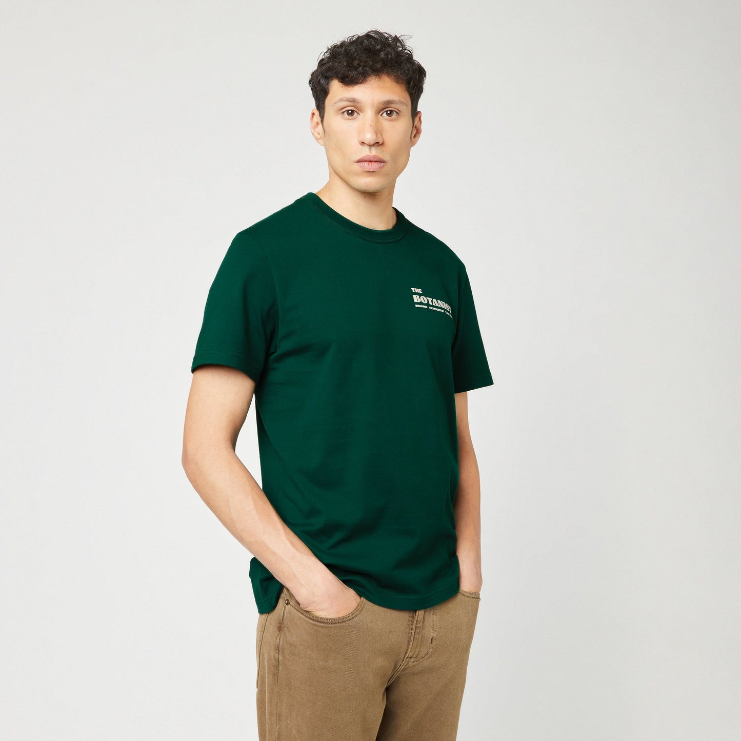 Lugny T-shirt Backprint Green