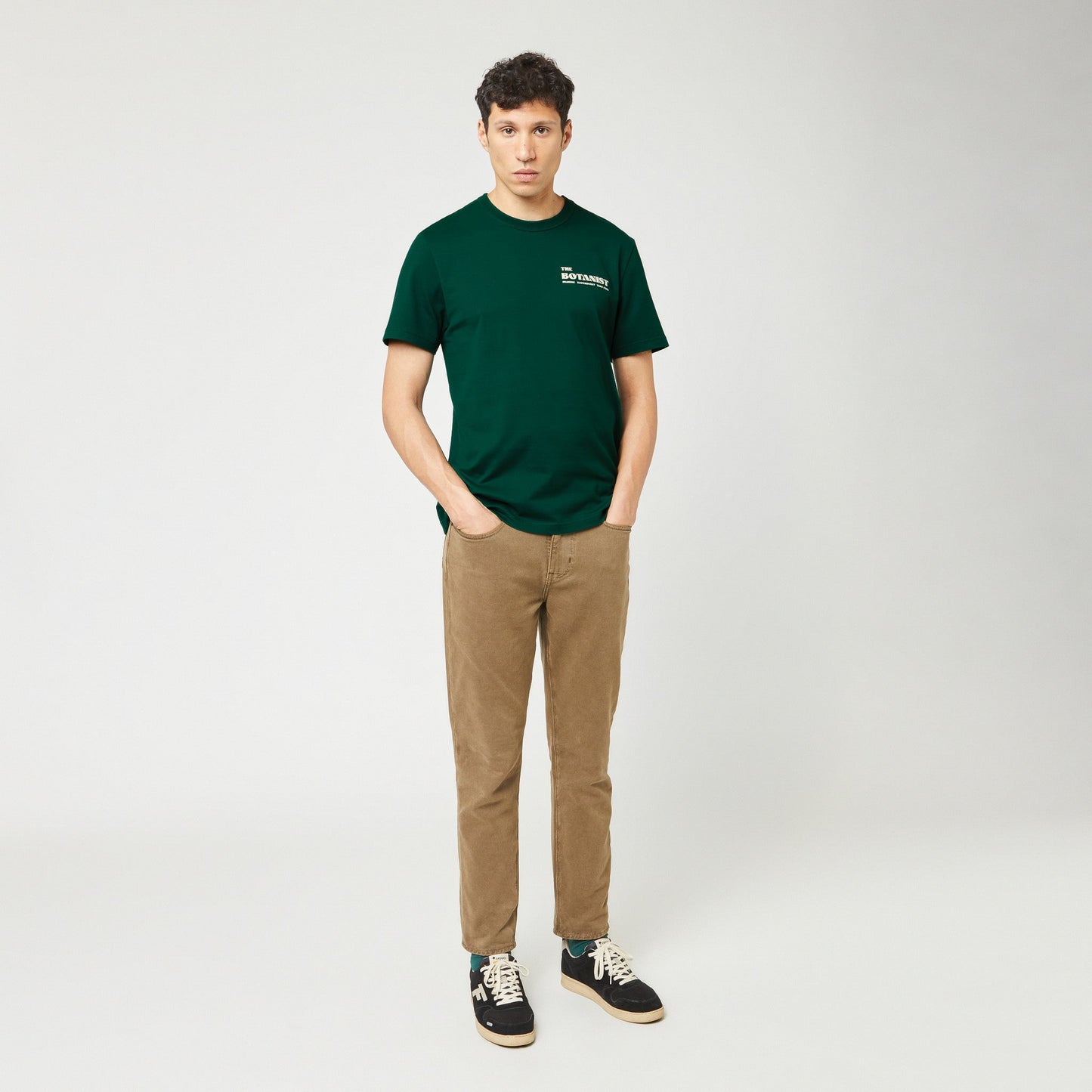 Lugny T-shirt Backprint Green