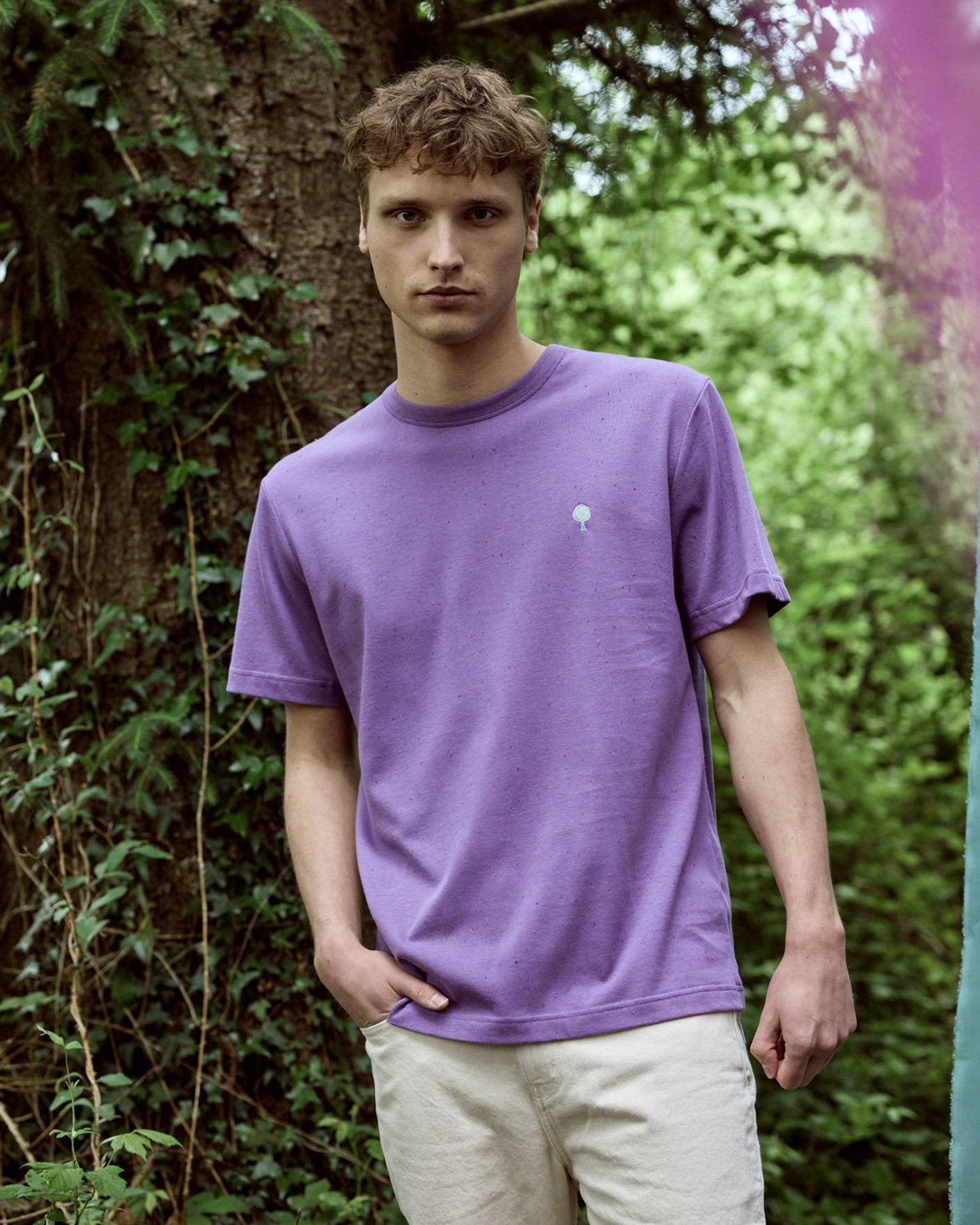 Lugny T-shirt Purple