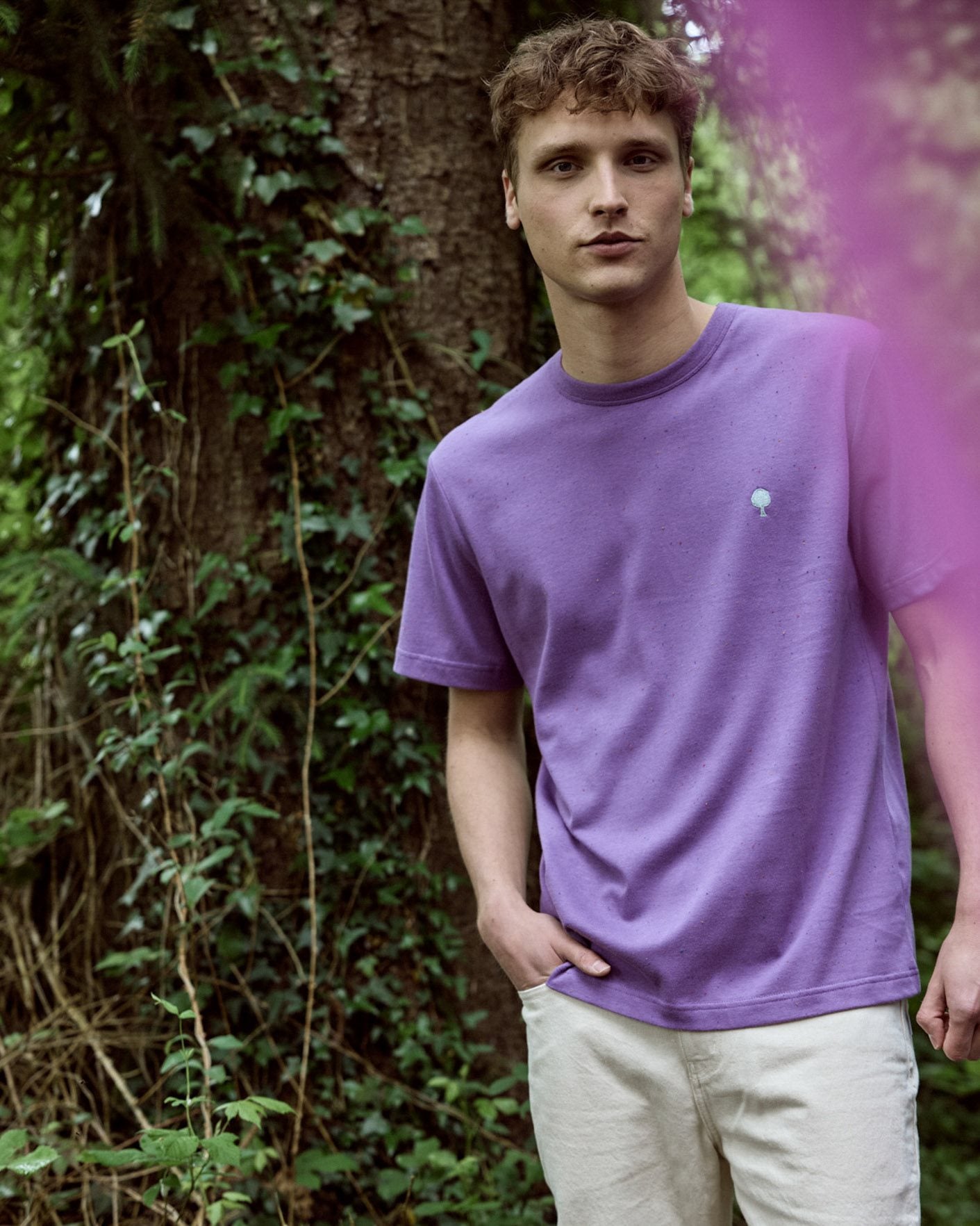 Lugny T-shirt Purple