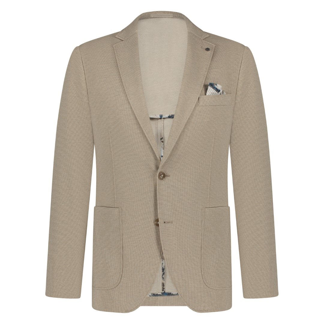Luka Jersey Jacket Sand