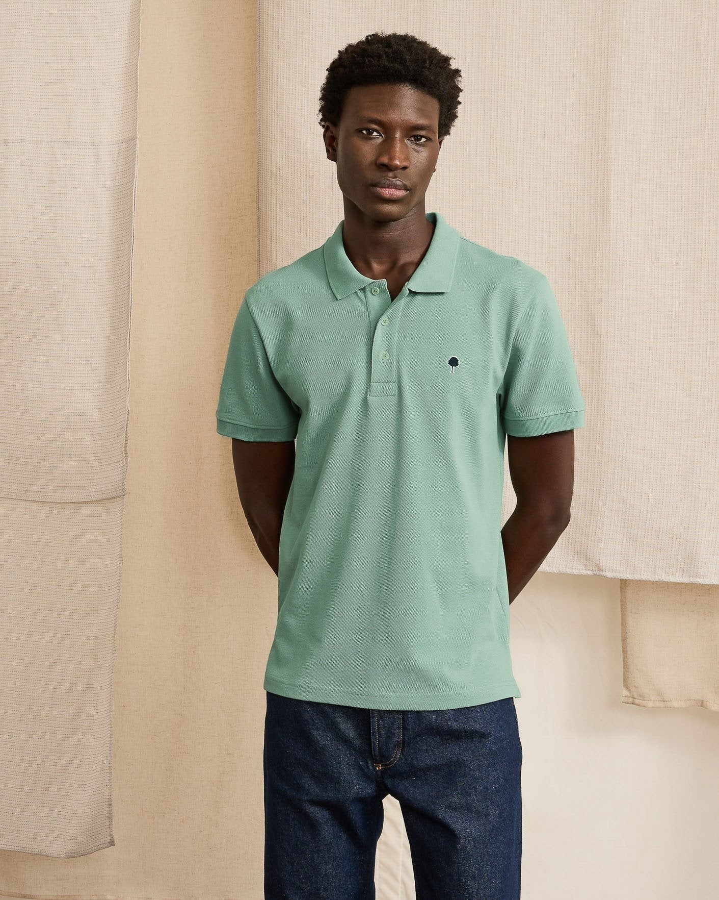Lumigny Polo Knit Green