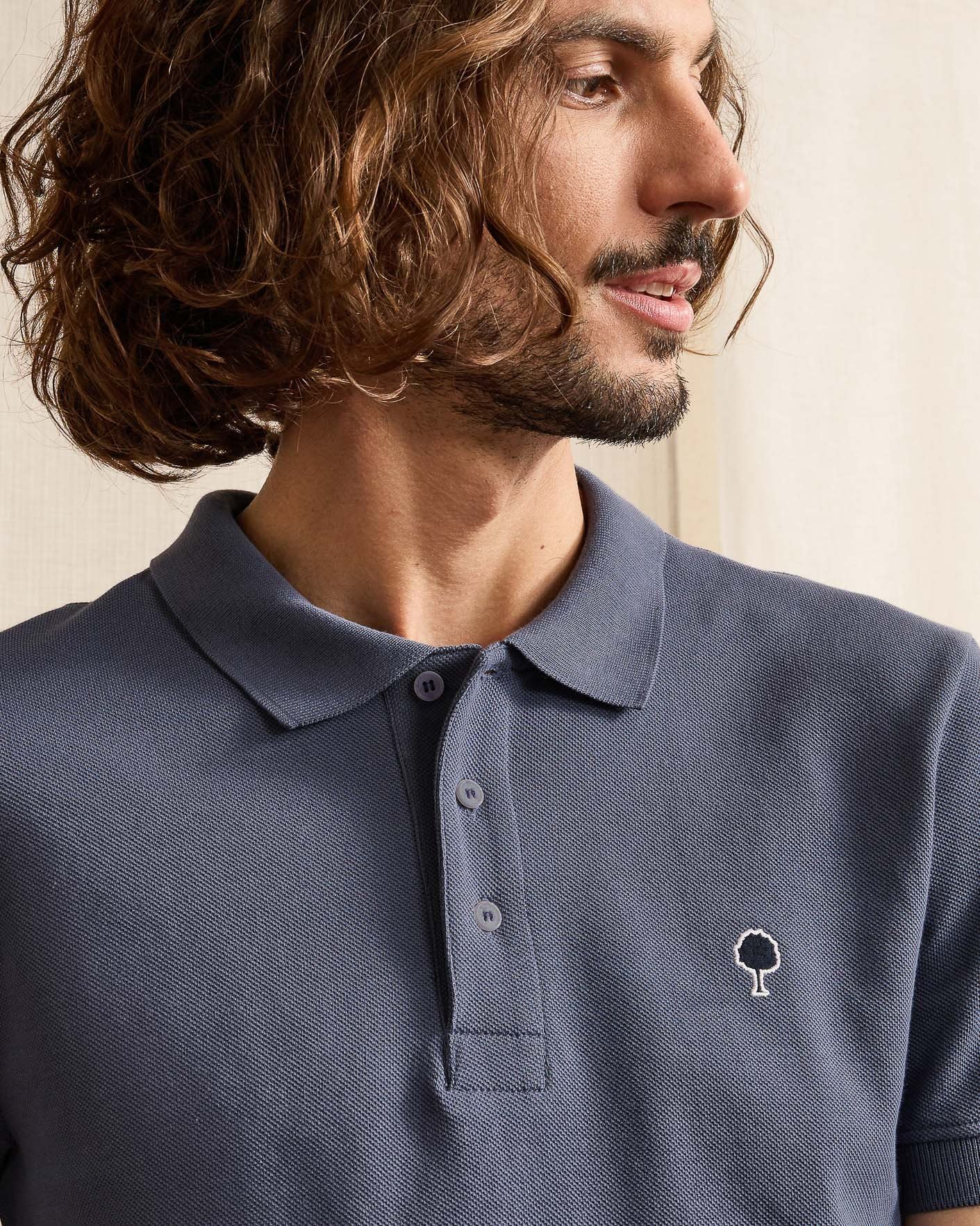 Lumigny Polo Knit Navy