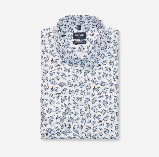 Luxor Modern Fit Blauw Bruin