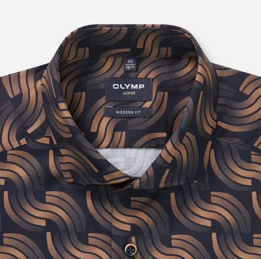 Luxor Modern Fit Deco Bruin