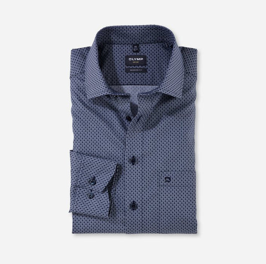Luxor Modern Fit Marineblauw